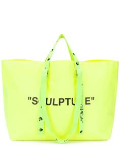 Off-White COMMERCIAL TOTE YELLOW BLACK