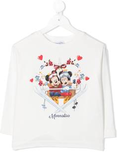 Monnalisa футболка с принтом Disney
