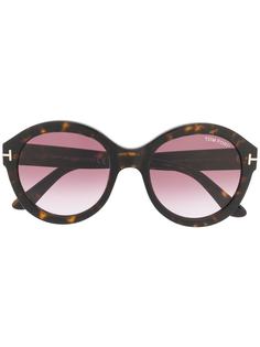 Tom Ford Eyewear солнцезащитные очки в круглой оправе