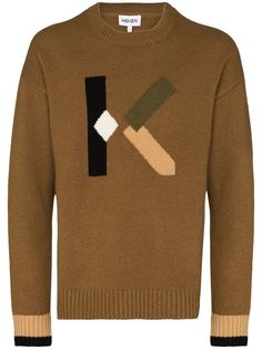 Kenzo свитер с логотипом