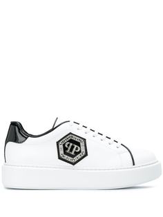 Philipp Plein кроссовки с декорированной пряжкой