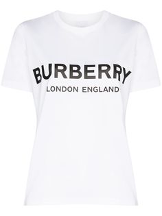 Burberry футболка Shotover с логотипом