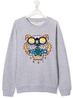 Kenzo Kids джемпер с длинными рукавами и логотипом