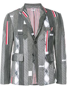 Thom Browne блейзер с нашивками