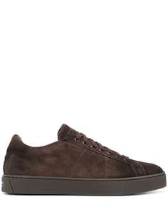 Santoni кеды на шнуровке