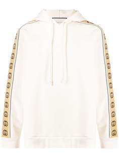 Gucci худи с логотипом Interlocking G