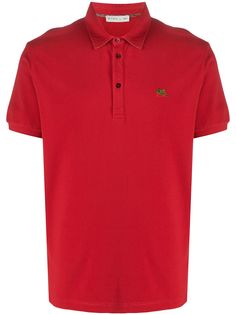 Etro рубашка поло с короткими рукавами