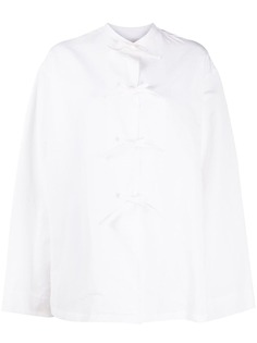 Jil Sander рубашка с завязками