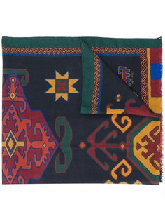 Etro шарф с принтом