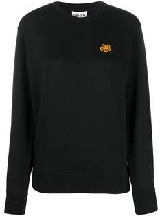 Kenzo толстовка с нашивкой Tiger