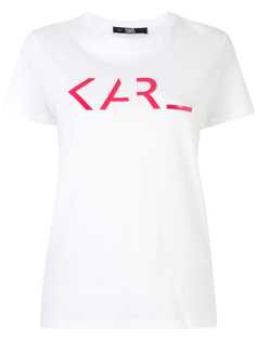 Karl Lagerfeld футболка Karl Legend с логотипом