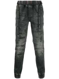 Philipp Plein зауженные джинсы с эффектом потертости