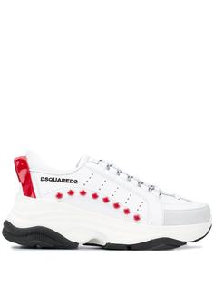 Dsquared2 кроссовки на шнуровке