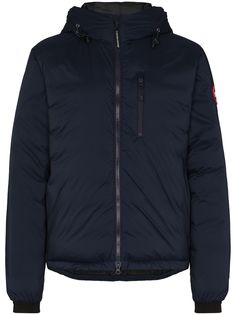 Canada Goose пуховик Lodge с капюшоном