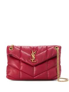 Saint Laurent стеганая сумка на плечо Loulou