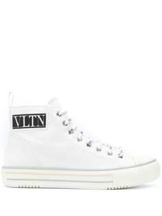 Valentino Garavani высокие кеды с логотипом VLTN