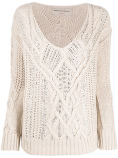 Ermanno Scervino джемпер фактурной вязки