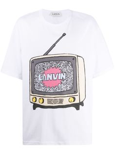 LANVIN футболка с логотипом