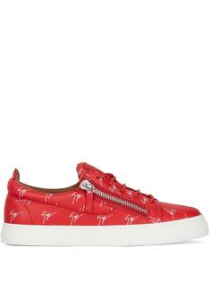 Giuseppe Zanotti кеды Kriss с логотипом