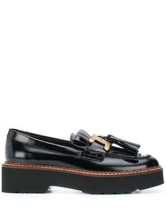 Tods лоферы Kate Gommino на платформе Tod`S