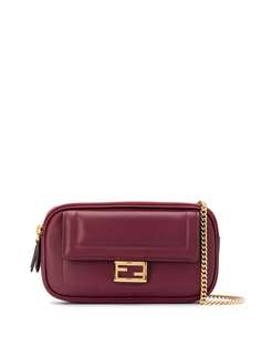 Fendi мини-сумка с логотипом