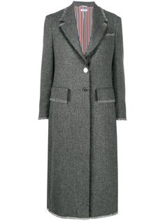 Thom Browne пальто с полосками RWB