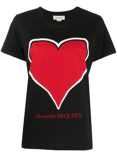 Alexander McQueen футболка с принтом