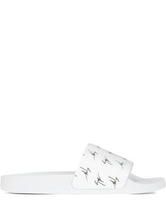 Giuseppe Zanotti шлепанцы с логотипом