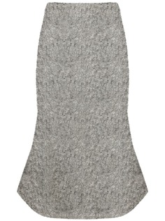 Christopher Kane фактурная юбка из ткани букле