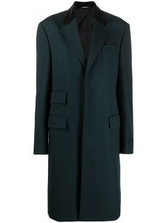 Maison Margiela пальто с потайной застежкой