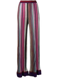 Missoni расклешенные брюки
