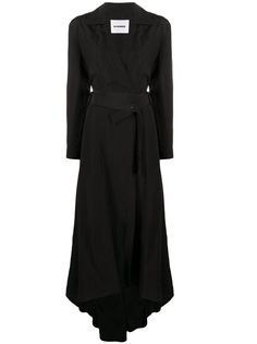 Jil Sander платье миди с поясом