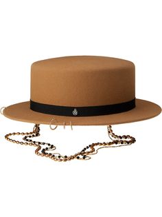 Maison Michel шляпа Augusta с цепочкой