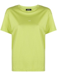A.P.C. футболка из джерси
