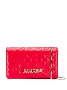 Love Moschino стеганая сумка через плечо с логотипом