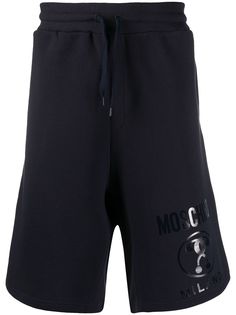 Moschino спортивные шорты с логотипом