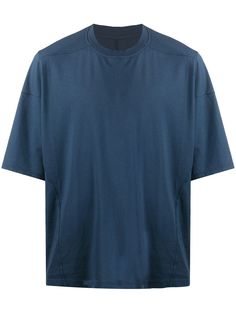 Rick Owens DRKSHDW однотонная футболка свободного кроя