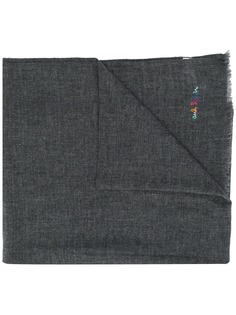 Paul Smith шарф с вышитым логотипом