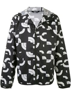 The North Face худи с принтом