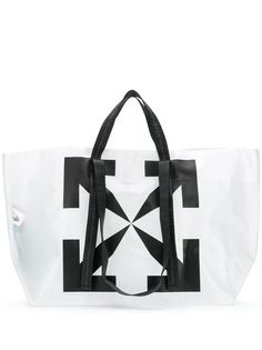 Off-White сумка-тоут с логотипом Arrows