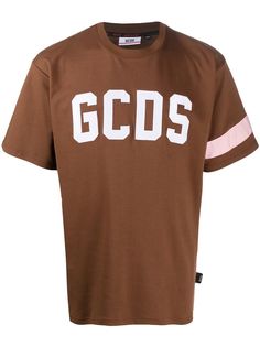 Gcds футболка с вышитым логотипом