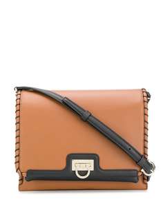Salvatore Ferragamo сумка на плечо Trifolio с откидным клапаном