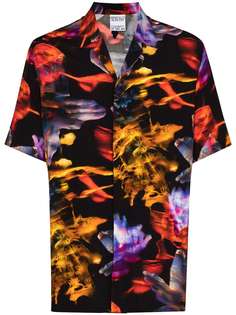 Marcelo Burlon County of Milan рубашка с цветочным принтом