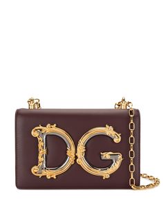 Dolce & Gabbana сумка на плечо с аппликацией DG