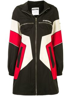 Moschino платье-куртка в спортивном стиле