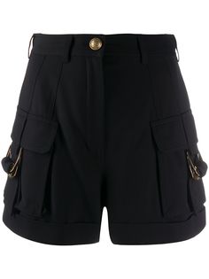 Balmain шорты с тиснеными пуговицами