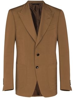Tom Ford однобортный пиджак Shelton