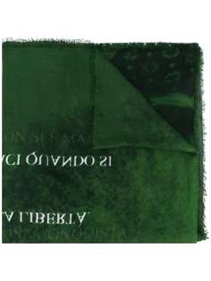 Faliero Sarti шарф Stelle с принтом