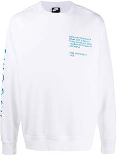 Nike толстовка с круглым вырезом