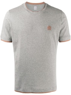 Eleventy футболка с вышитым логотипом